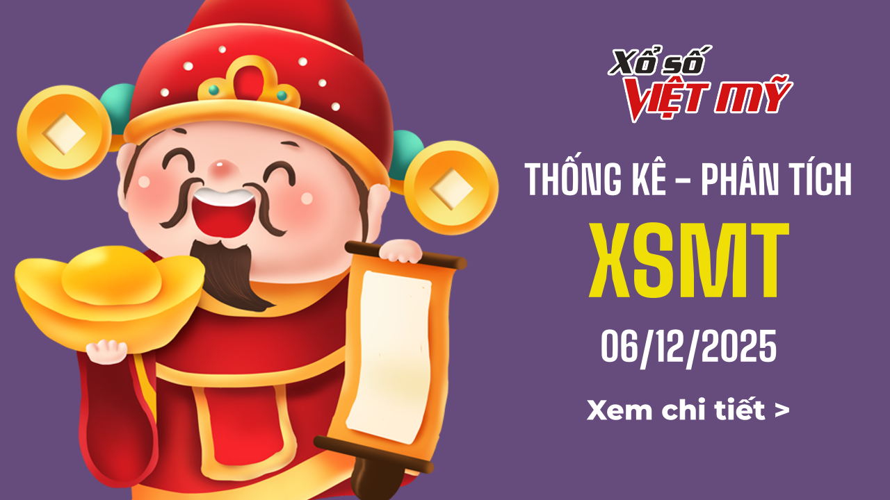 Thống kê XSMT ngày 6/12/2025 - Phân tích xổ số miền Trung Thứ 7