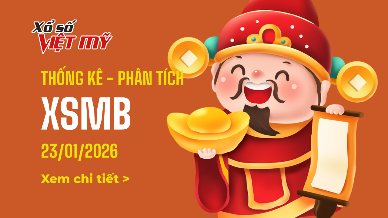 Thống kê XSMB kết quả hôm nay ngày 23/1/2026